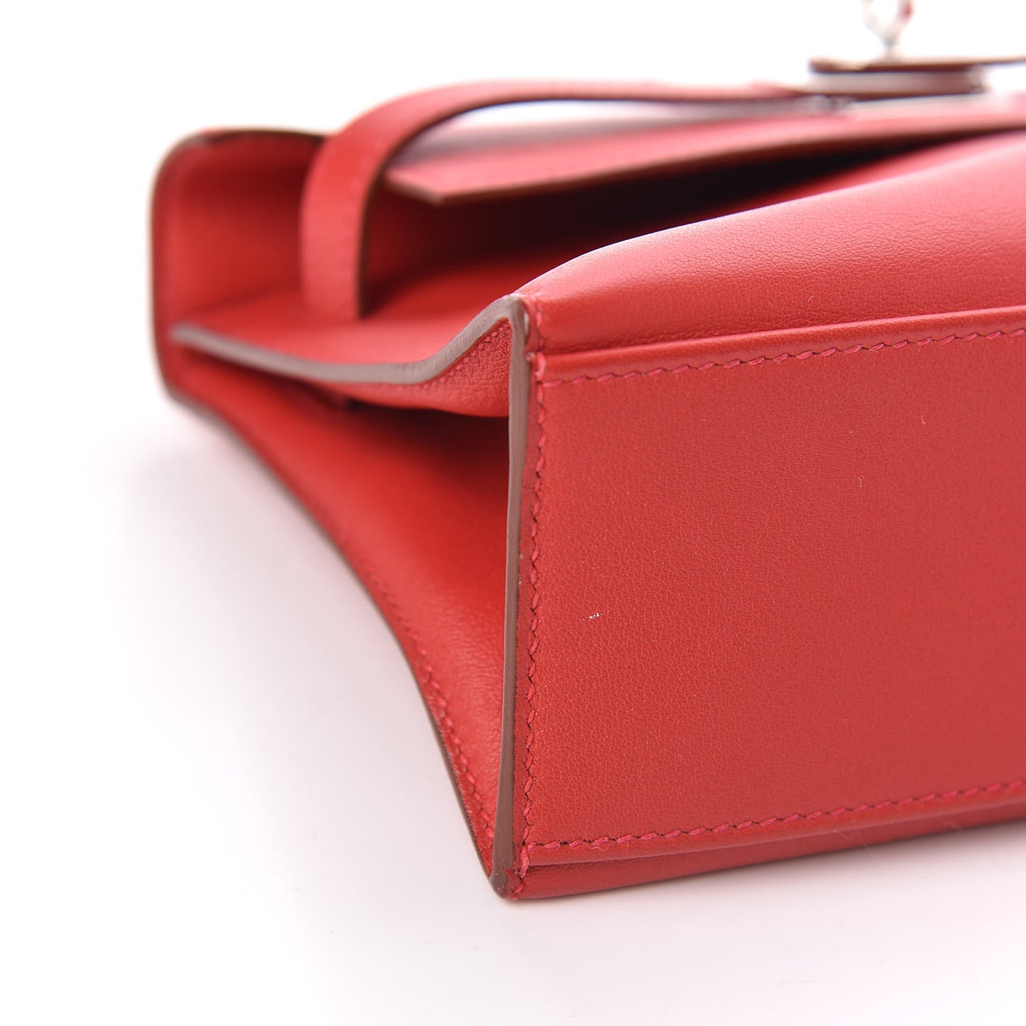 Swift Kelly Pochette Clutch Vermillion