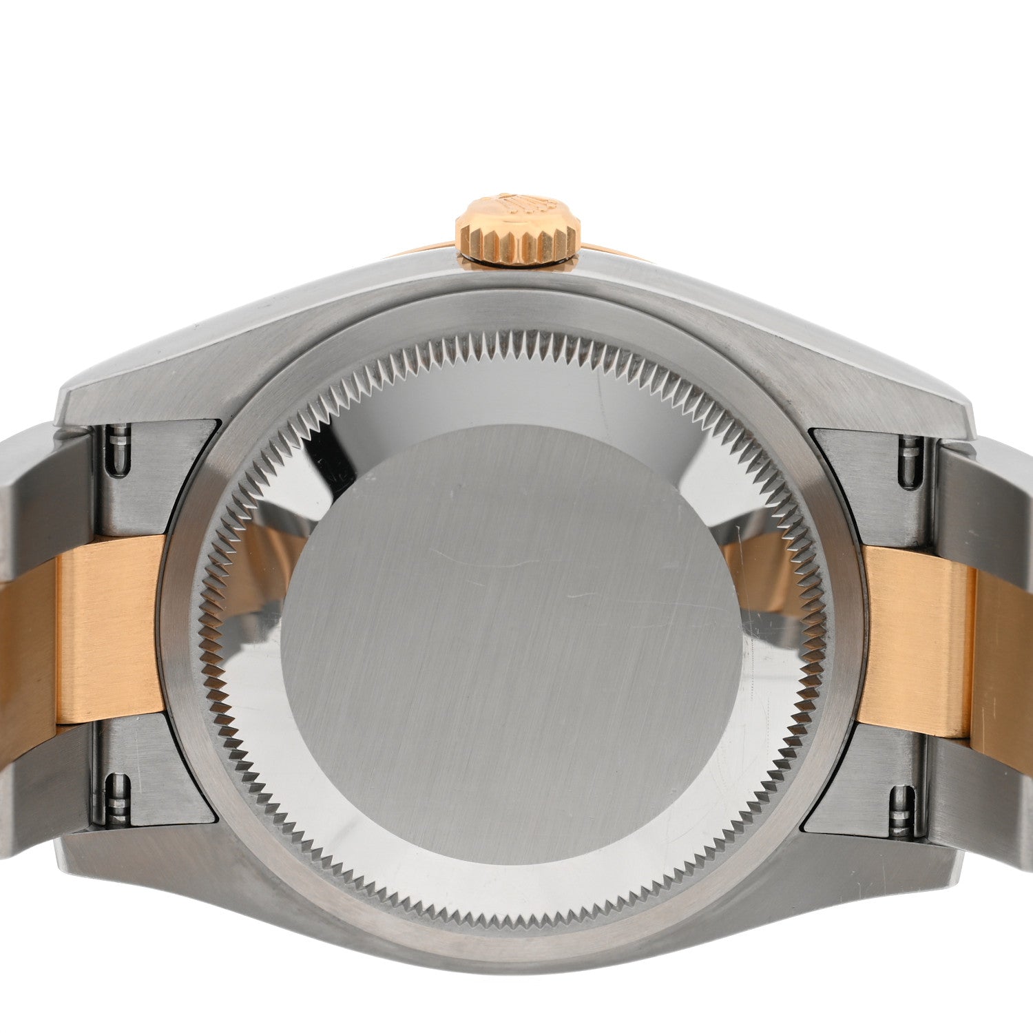 Rolex Stainless Steel 18K Yellow Gold Diamond Mother of Pearl 36mm Oyster Perpetual Datejust Watch 126233 4 of 5