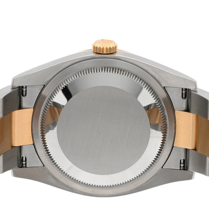 Rolex Stainless Steel 18K Yellow Gold Diamond Mother of Pearl 36mm Oyster Perpetual Datejust Watch 126233 4 of 5