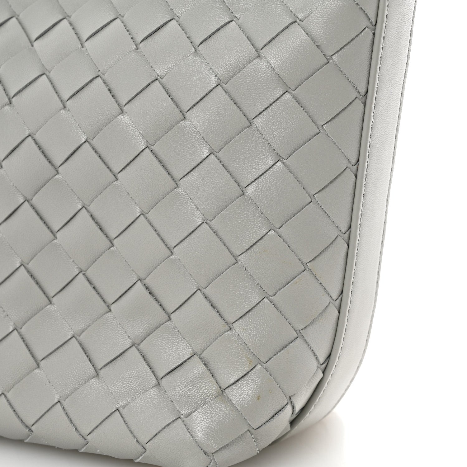 Bottega Veneta Calfskin Nappa Intrecciato Mini Wallace Agate Grey 12 of 12