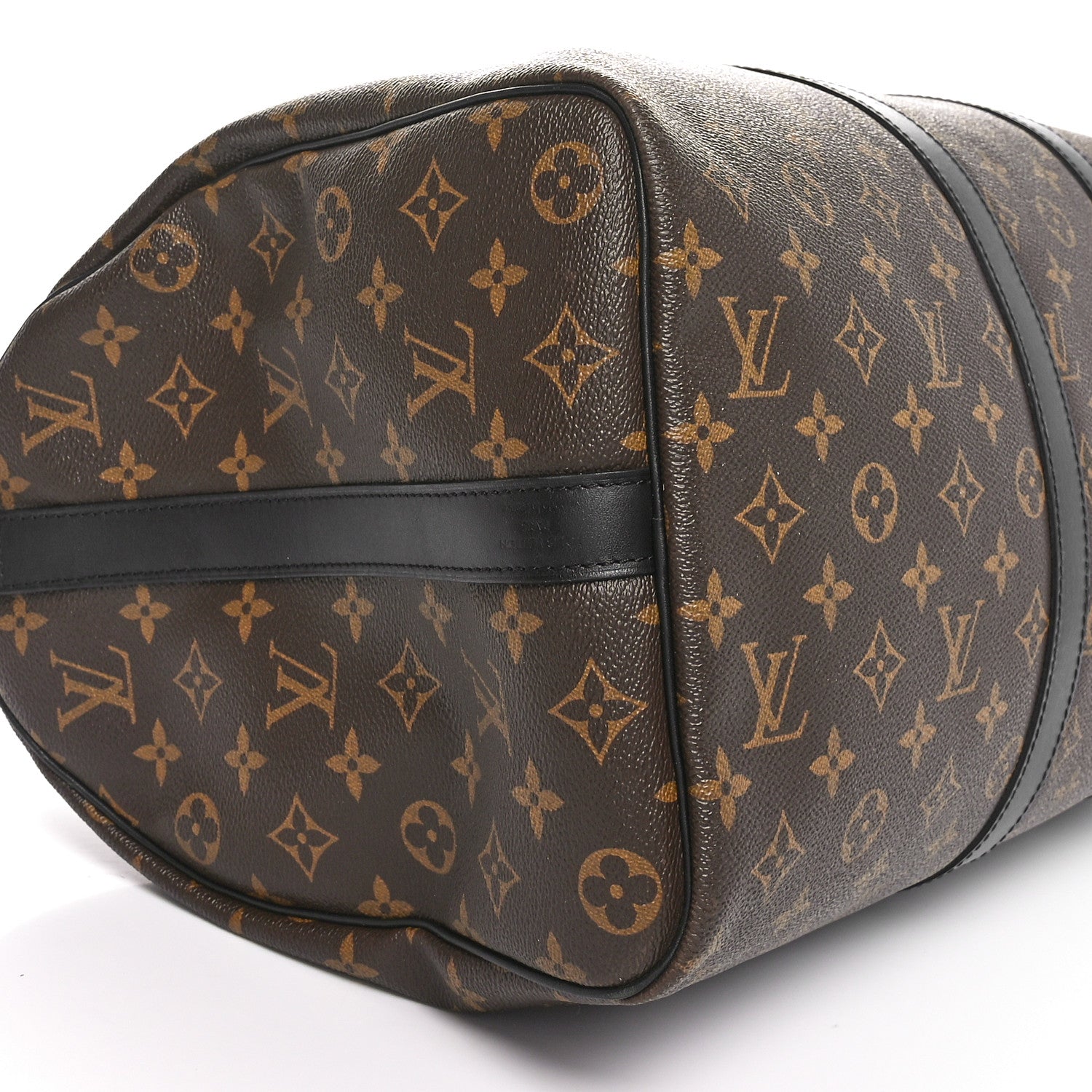 Louis Vuitton Monogram Macassar Keepall Bandouliere 45 10 of 11