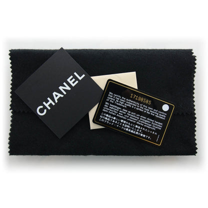 Chanel Lambskin Mineral Nights Wristlet Silver Black 11 of 11