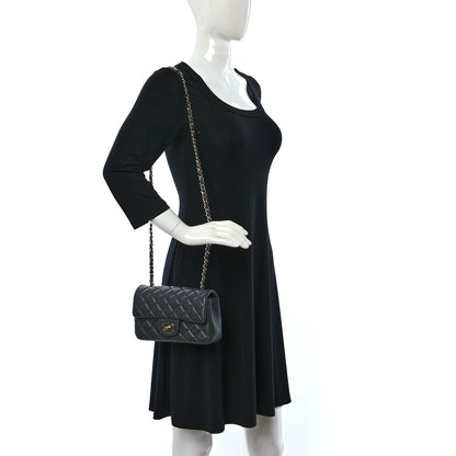 Chanel Lambskin Quilted Mini Rectangular Flap Dark Grey 2 of 13