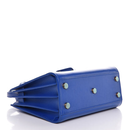 Saint Laurent Calfskin Nano Sac De Jour Royal Blue 4 of 7