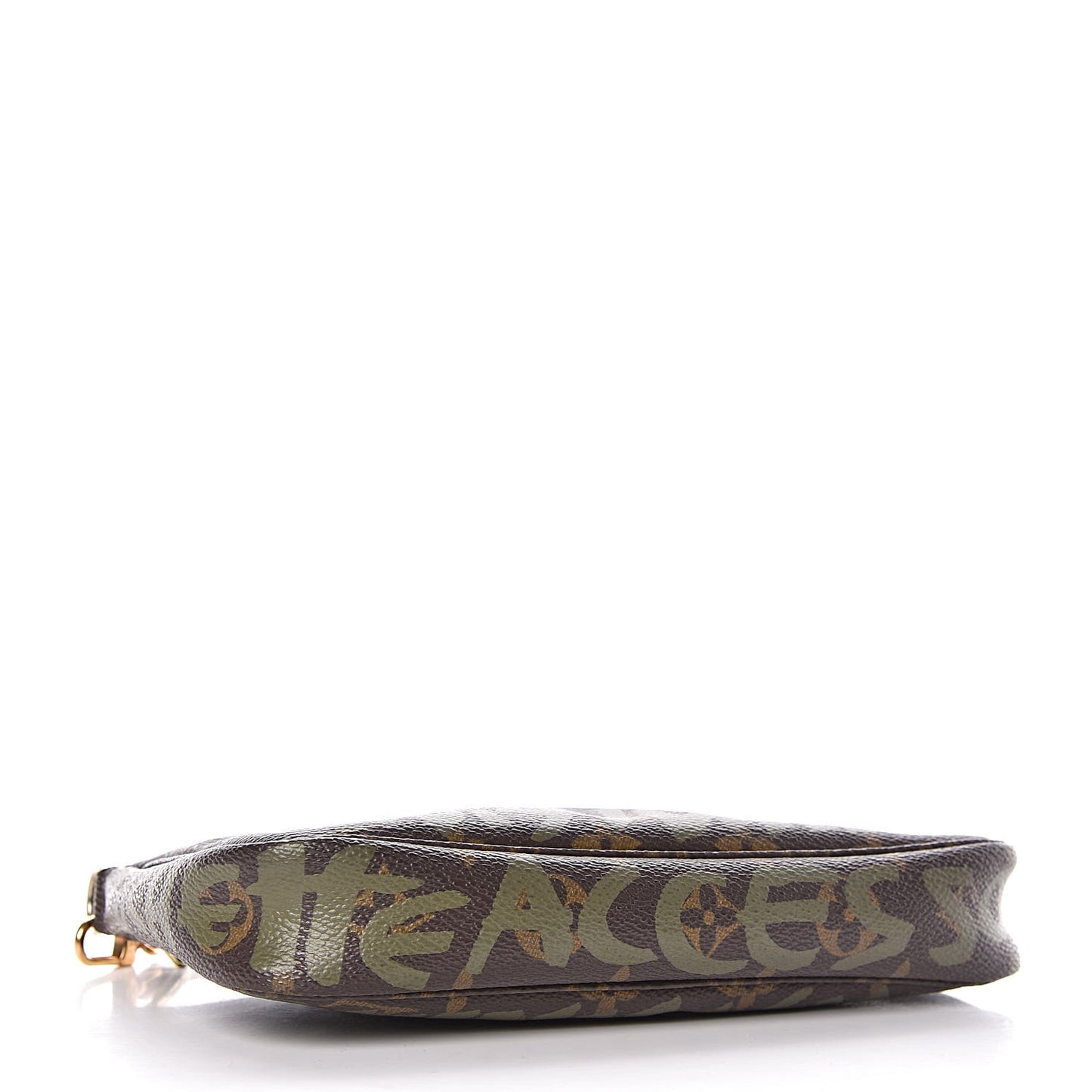 Monogram Graffiti Pochette Accessories Kaki