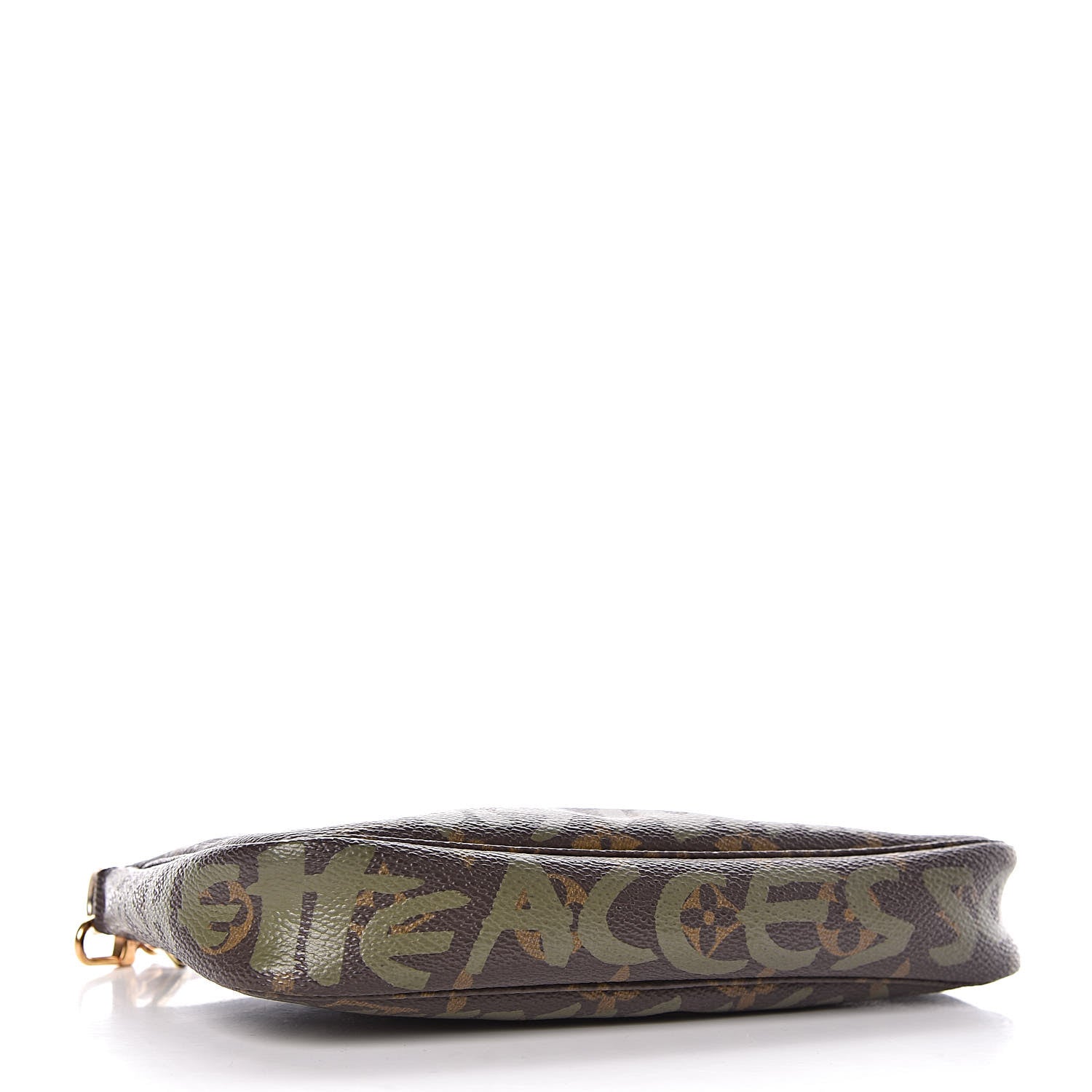Louis Vuitton Monogram Graffiti Pochette Accessories Kaki 4 of 10