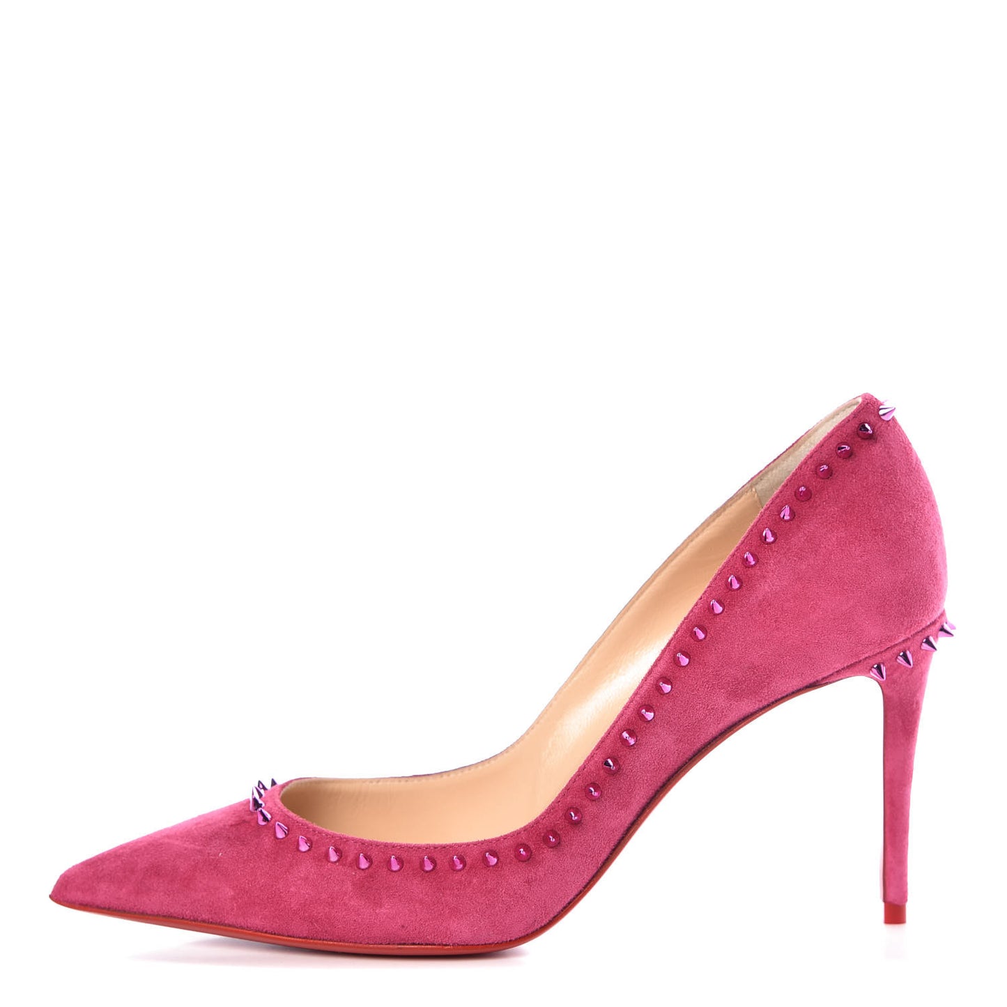 Veau Velours Anjalina 85 Pumps 37 Fuxia