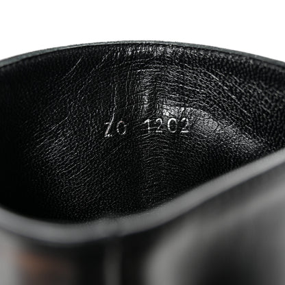 Givenchy Calfskin G Cube Heel Ankle Boots 39 Black 9 of 9