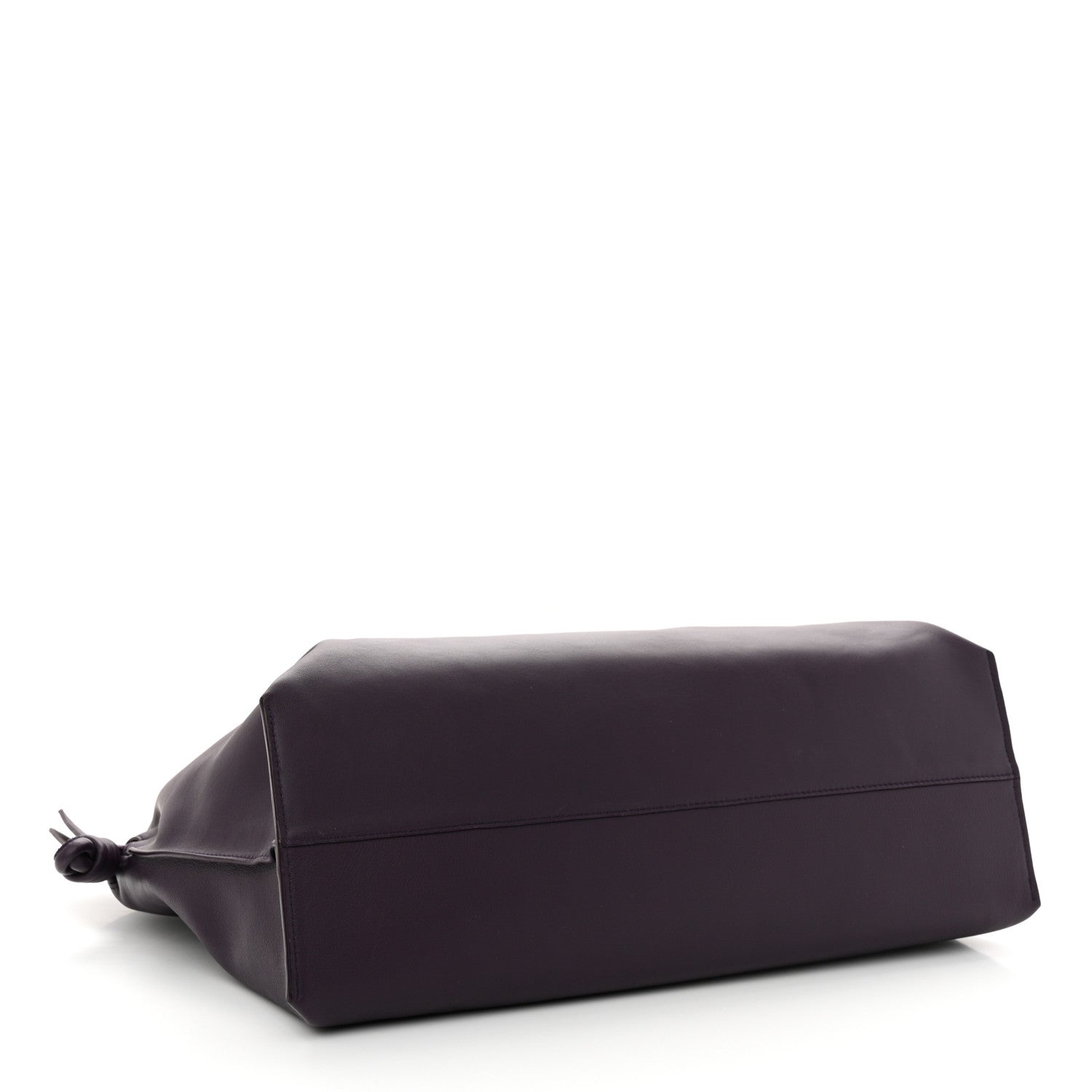 Loewe Calfskin Flamenco Knot XL Shoulder Bag Deep Aubergine 5 of 9