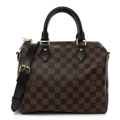 Louis Vuitton Damier Ebene Speedy Bandouliere 25 1 of 10