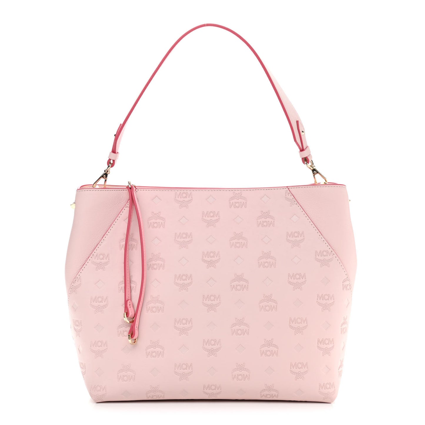 Calfskin Ottomar Monogram Medium Klara Hobo Pink Blush
