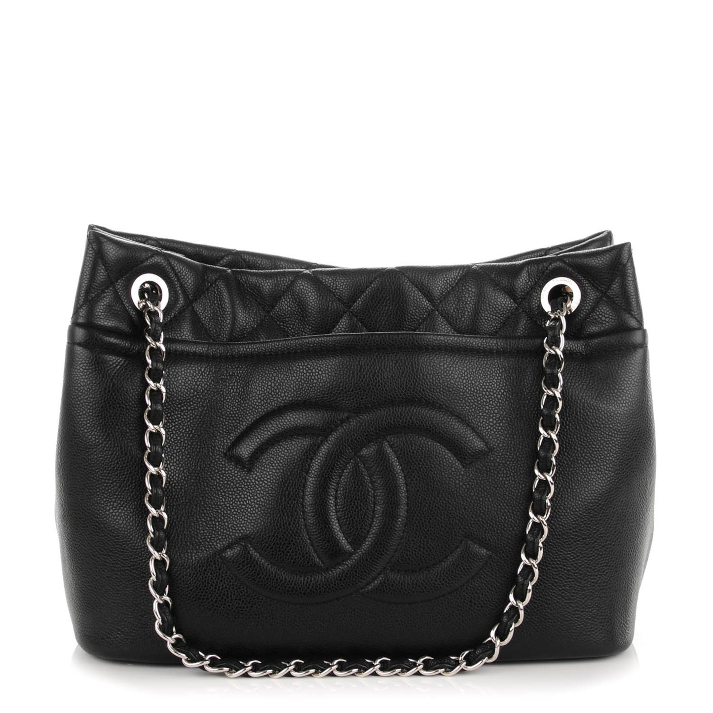 Caviar Timeless CC Soft Tote Black