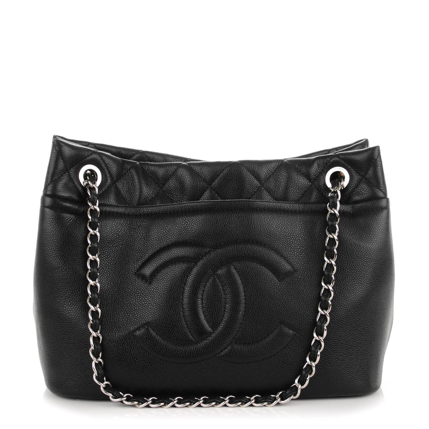 Chanel Caviar Timeless CC Soft Tote Black 1 of 11