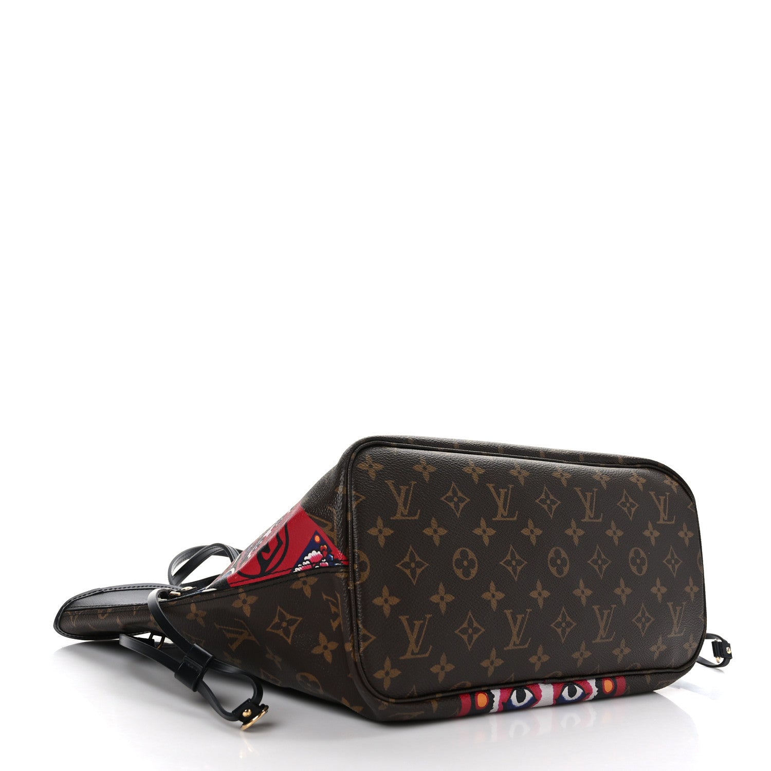 Louis Vuitton Monogram Kabuki Neverfull MM 4 of 9