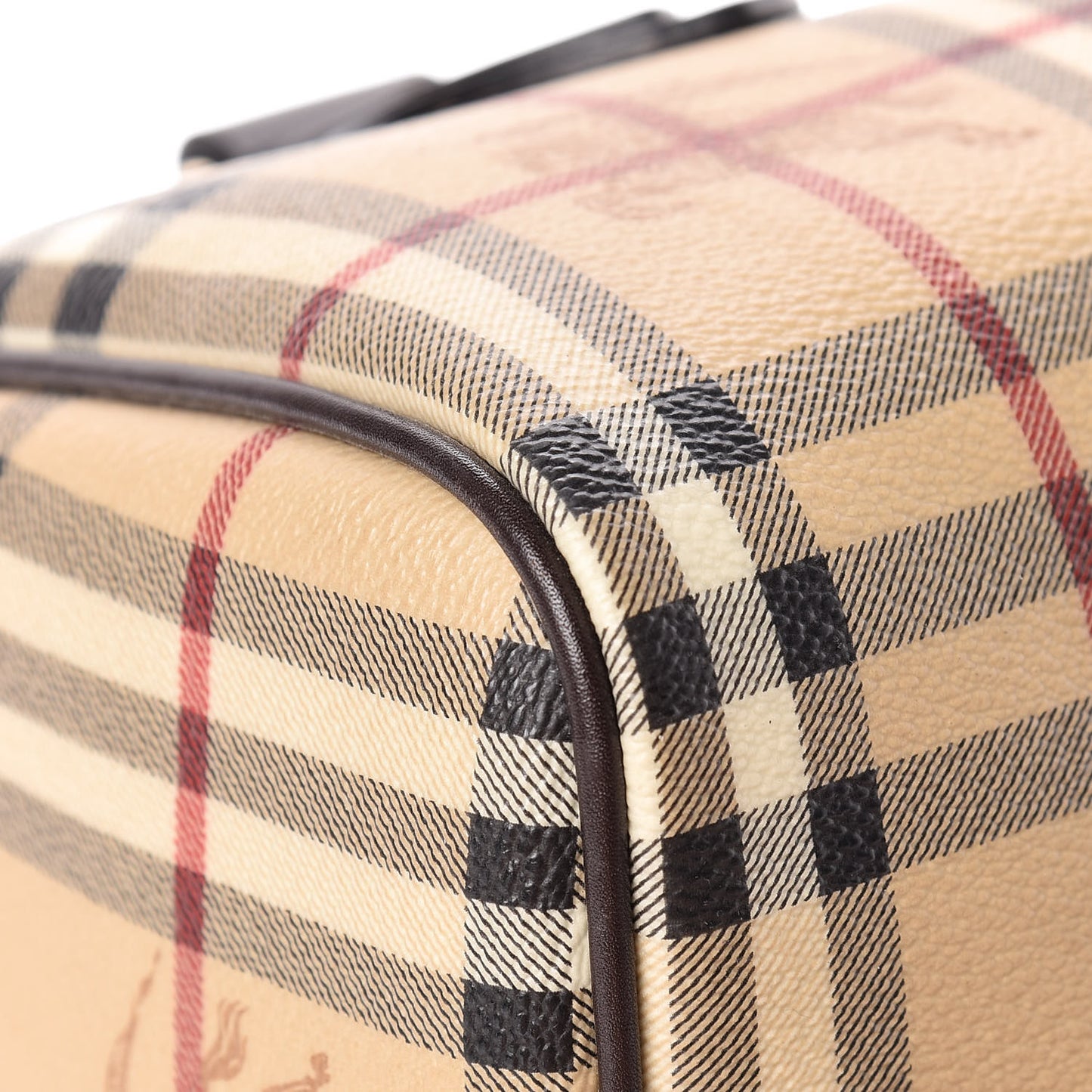 Haymarket Check Small Chester Bowling Bag Chocolate