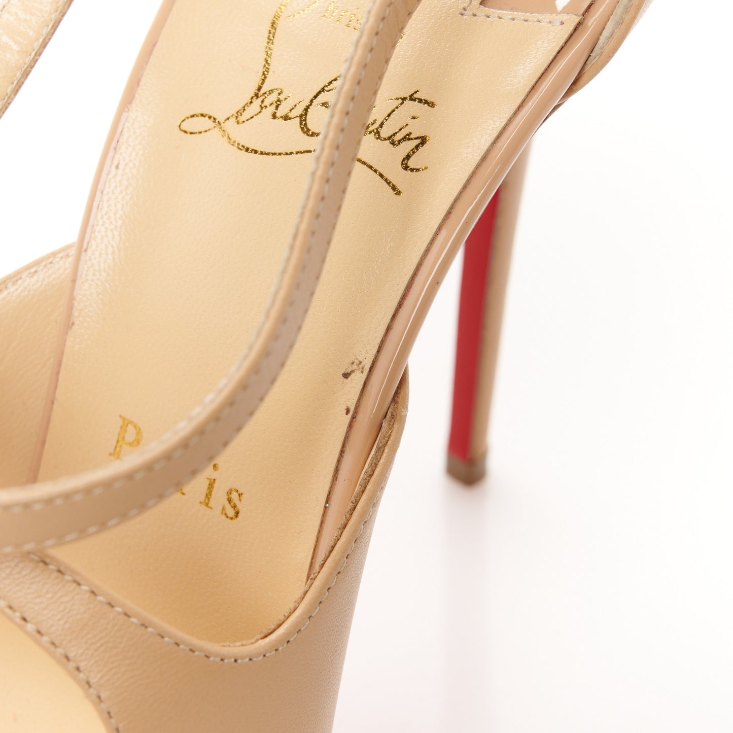 Patent Shiny Nappa Crissos 100 Pumps 39.5 Doudou