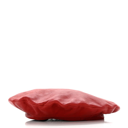 Gucci Calfskin Beret Hat 56 Red 5 of 10