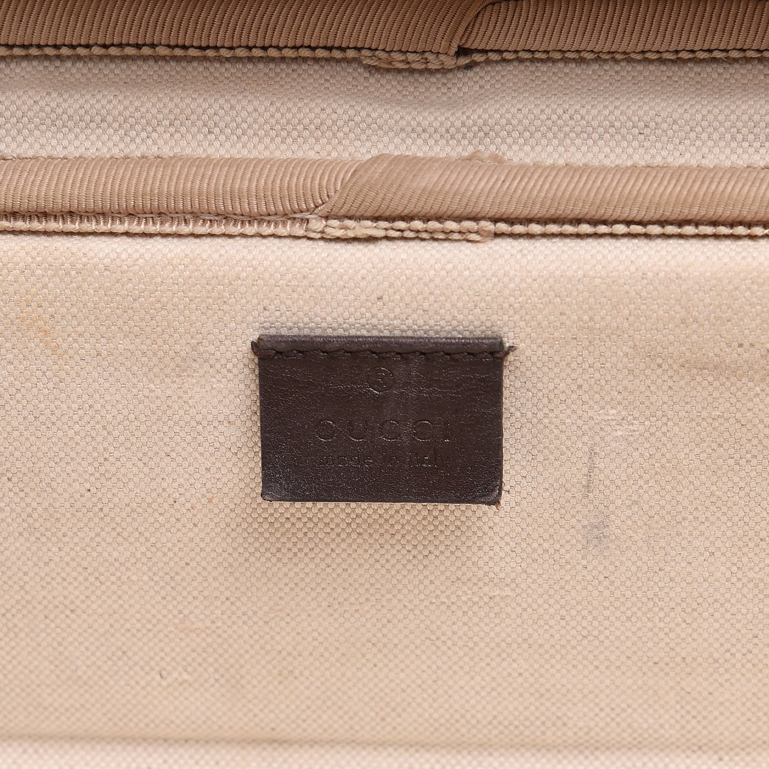 Gucci GG Supreme Monogram Four Wheel Carry On Suitcase Dark Brown 6 of 46