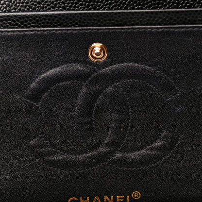 Chanel Caviar Quilted Small Double Flap Black 15 of 19