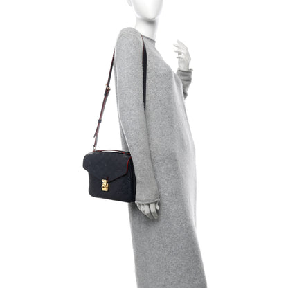 Louis Vuitton Empreinte Pochette Metis Marine Rouge 2 of 13