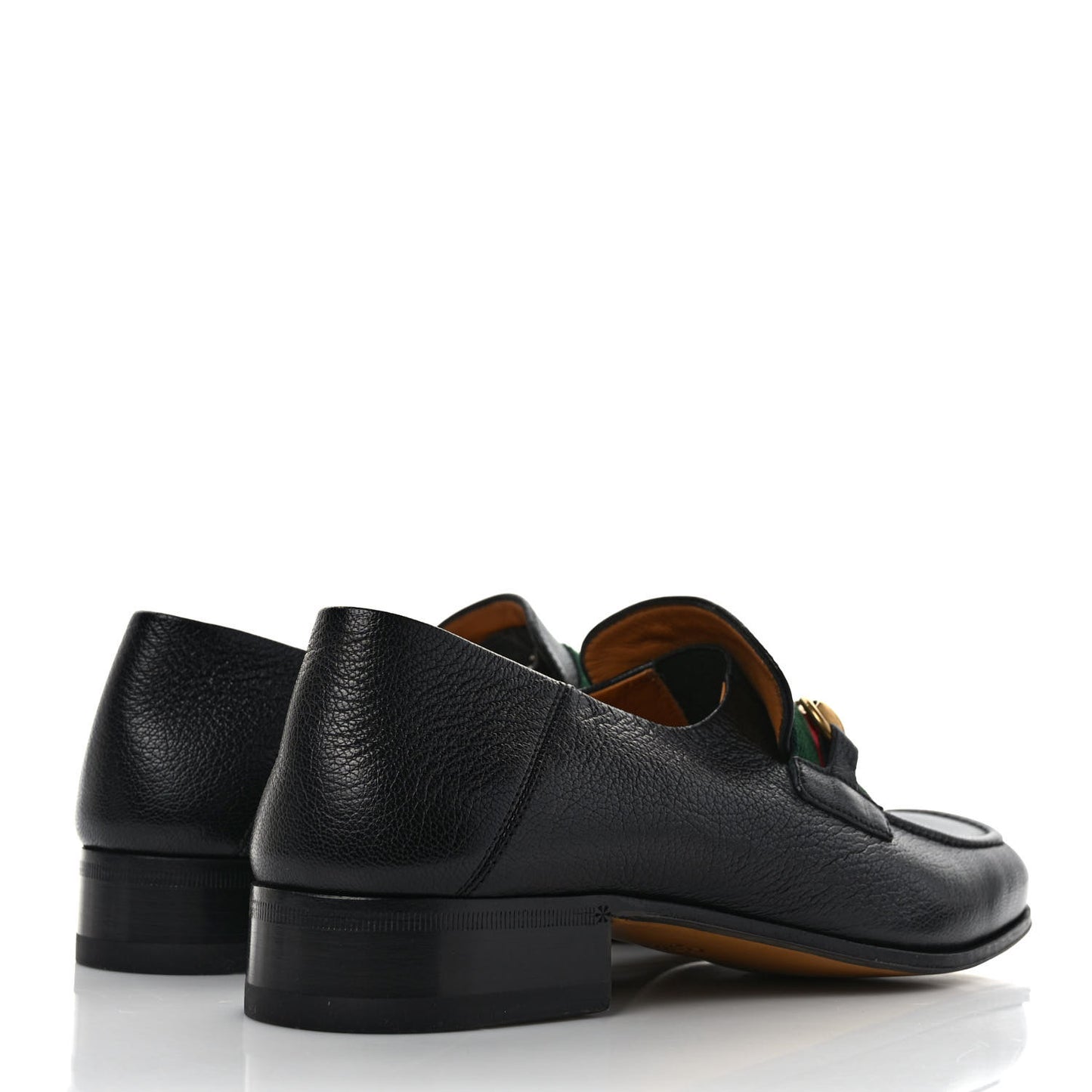 Havely Kid Web Mens Horsebit Loafers 6 Black
