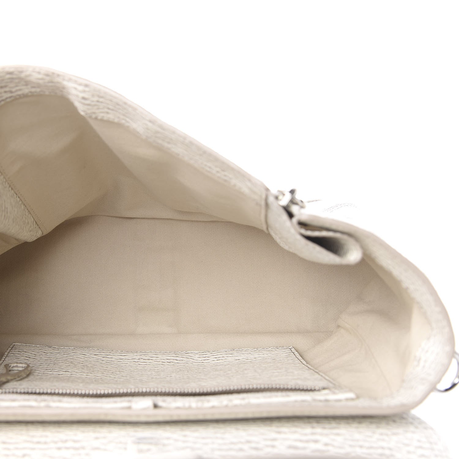 3.1 Phillip Lim 3.1 Textured Calfskin Medium Pashli Satchel Ivory Dove 6 of 14