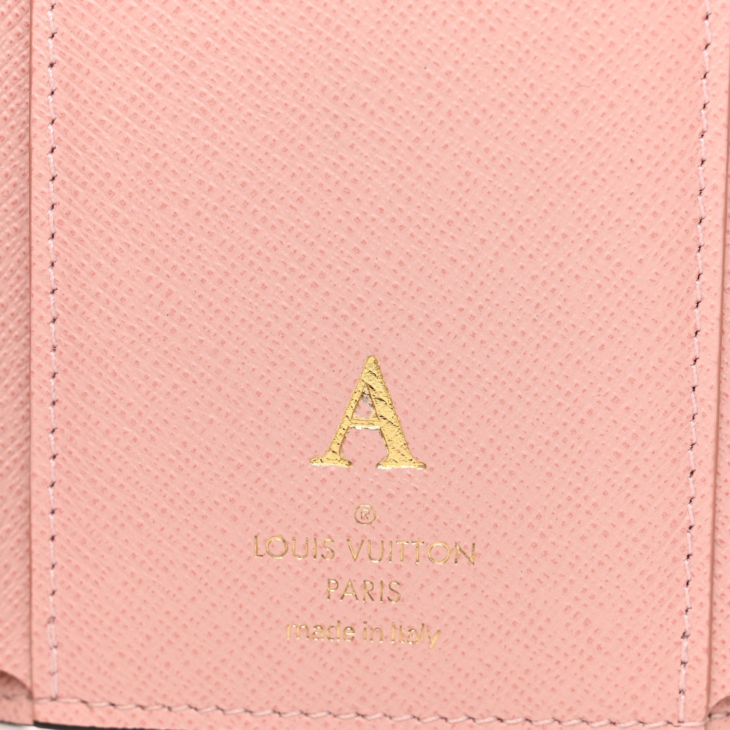 Louis Vuitton Damier Ebene Victorine Wallet Rose Ballerine 6 of 7