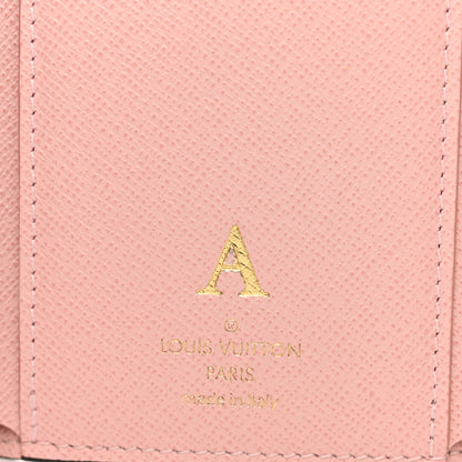 Louis Vuitton Damier Ebene Victorine Wallet Rose Ballerine 6 of 7