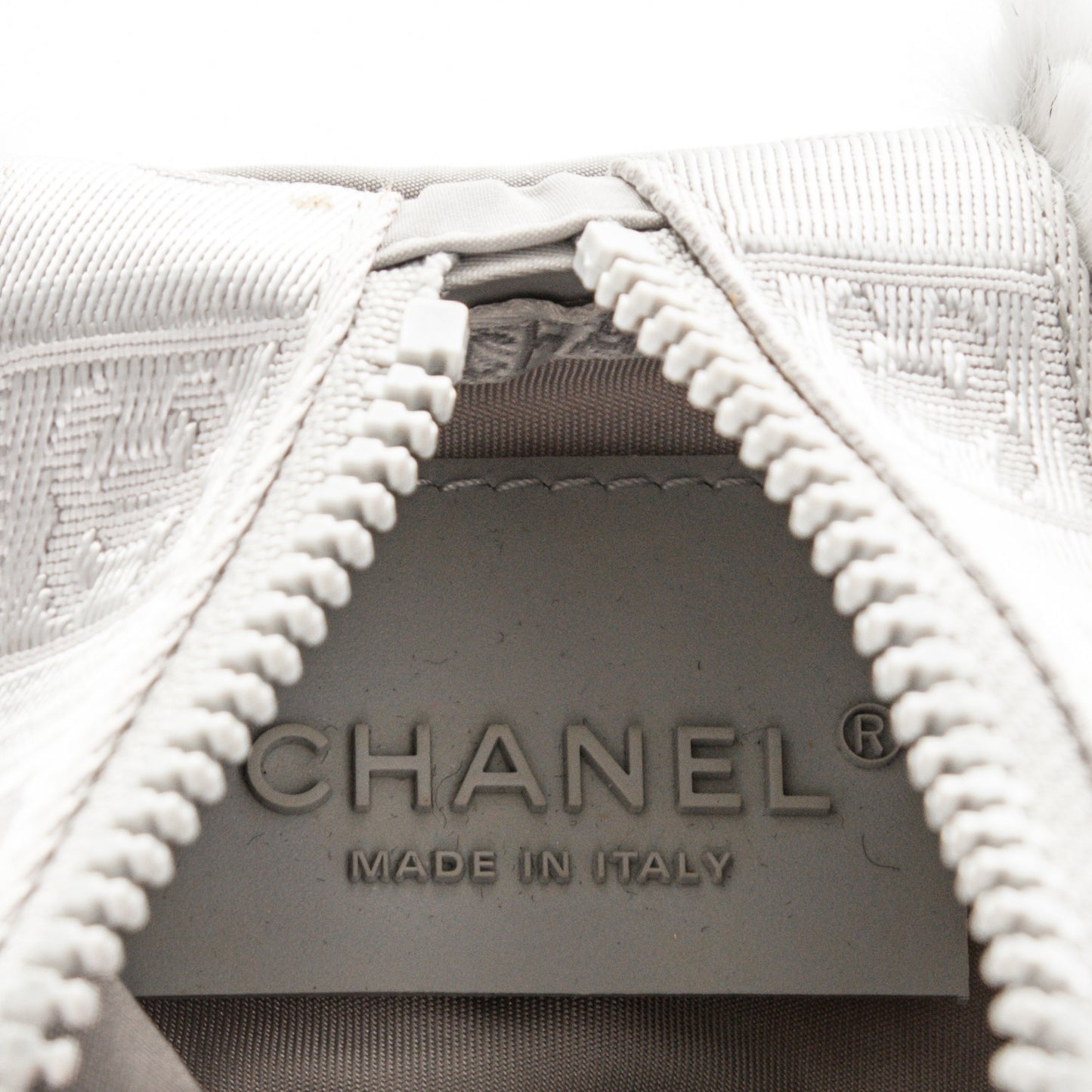 Rabbit Fur Sport Duffle Grey