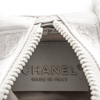 Chanel Rabbit Fur Sport Duffle Grey 6 of 6