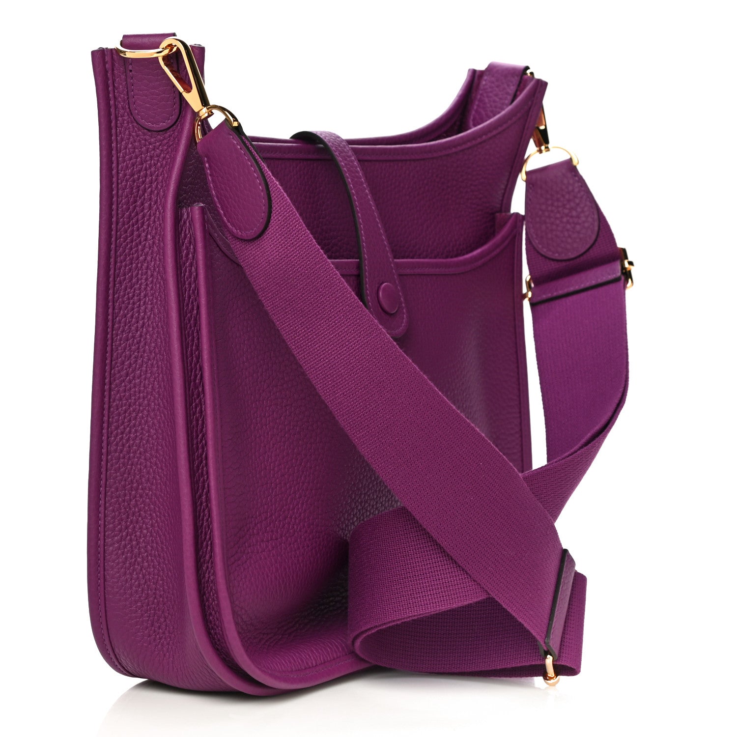 Hermes Taurillon Clemence Evelyne III PM Anemone 2 of 9