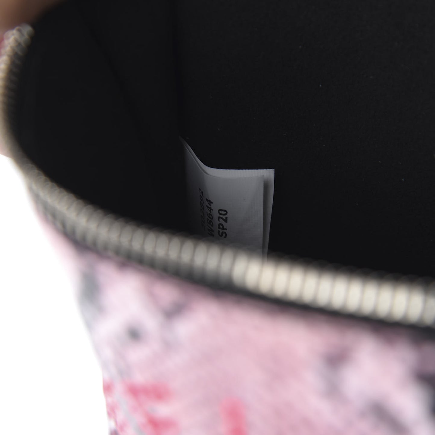 Eco Python Logo Pouch Pink