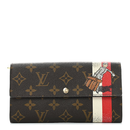 Louis Vuitton Monogram Groom Sarah Wallet 1 of 10