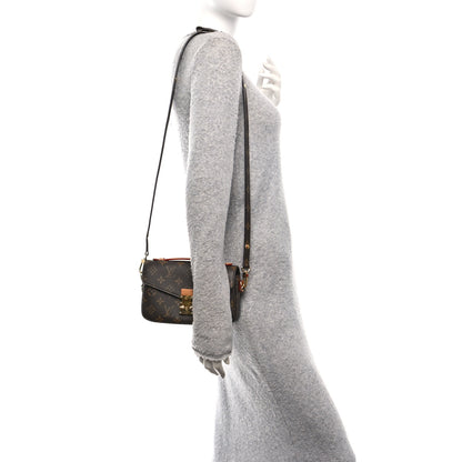 Louis Vuitton Monogram Pochette Metis East West 2 of 10