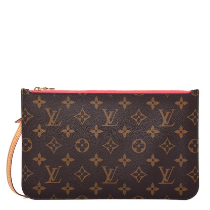 Louis Vuitton Monogram Neverfull MM GM Pochette Grenade 1 of 8