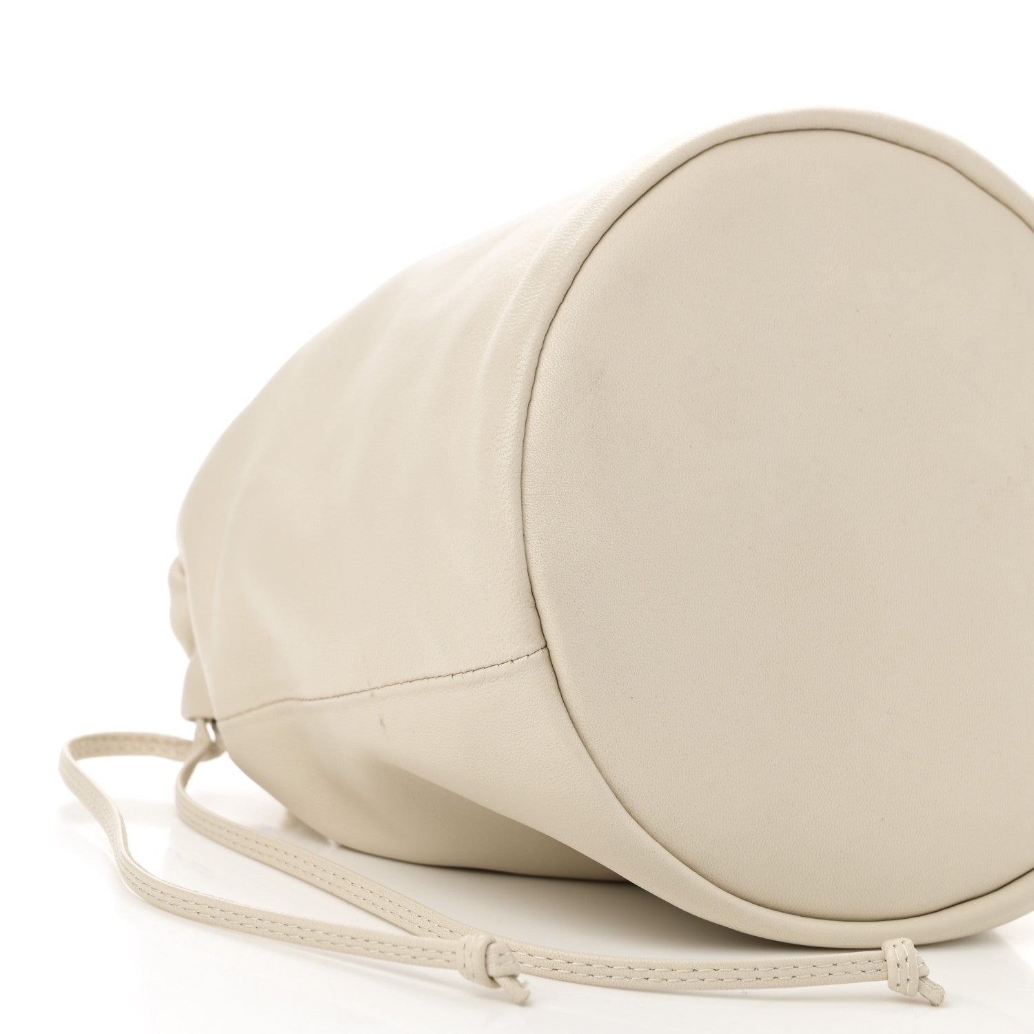Khaite Smooth Calfskin Aria Bucket Bag Off White 8 of 9