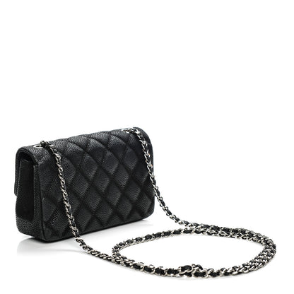 Chanel Iridescent Caviar Quilted Extra Mini Flap Black 3 of 7