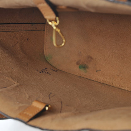 MCM Visetos Shopper Tote Cognac 16 of 21