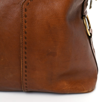 Saint Laurent Calfskin Oversized Muse Brown 13 of 13