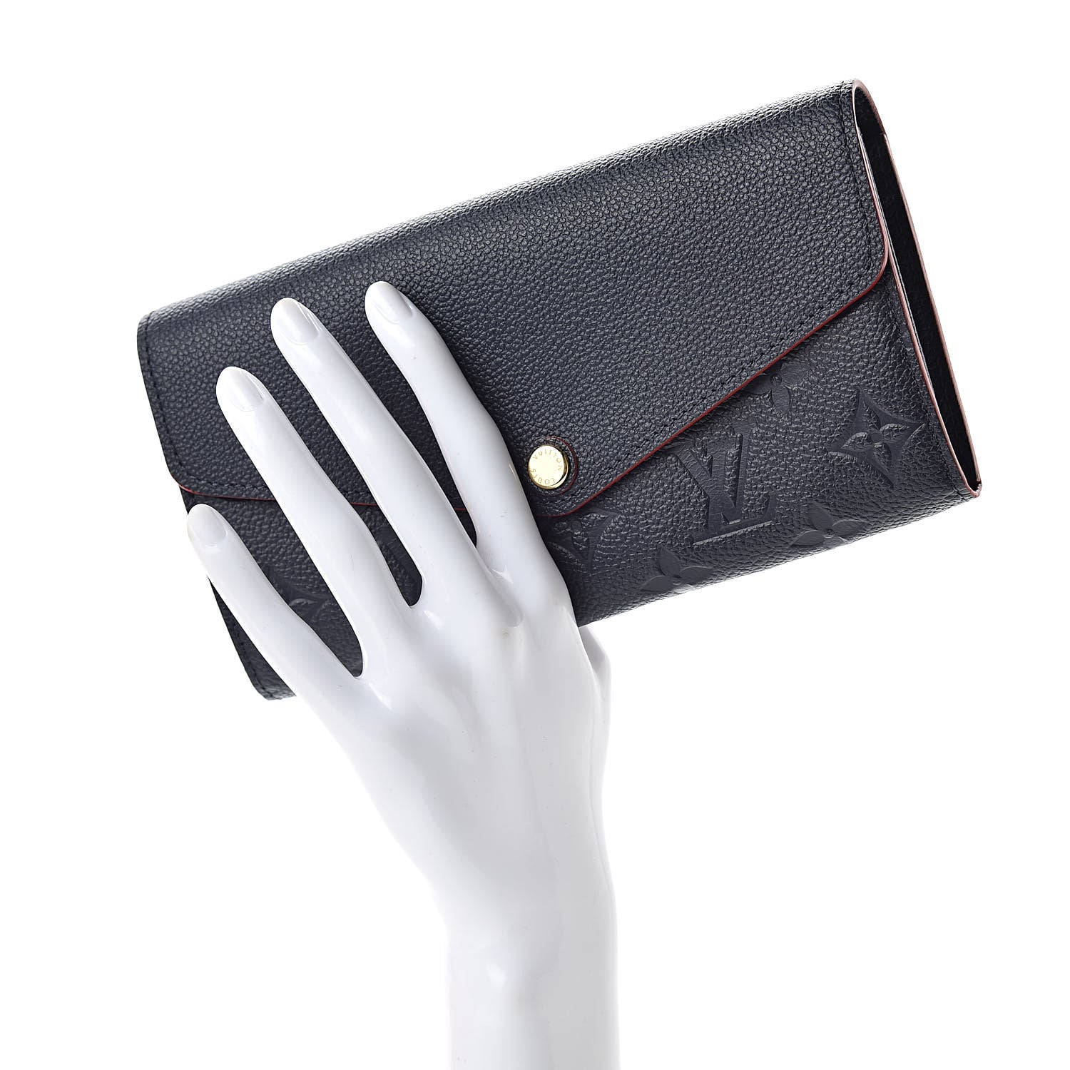 Louis Vuitton Empreinte Sarah Wallet NM Marine Rouge 2 of 8
