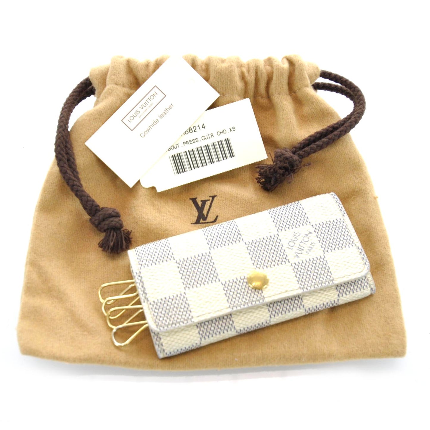 Damier Azur Multicles 4 Key Holder