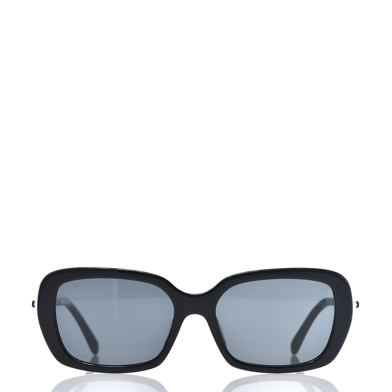 Chanel Pearl Square Polarized Sunglasses 5427-H-A Black 2 of 8