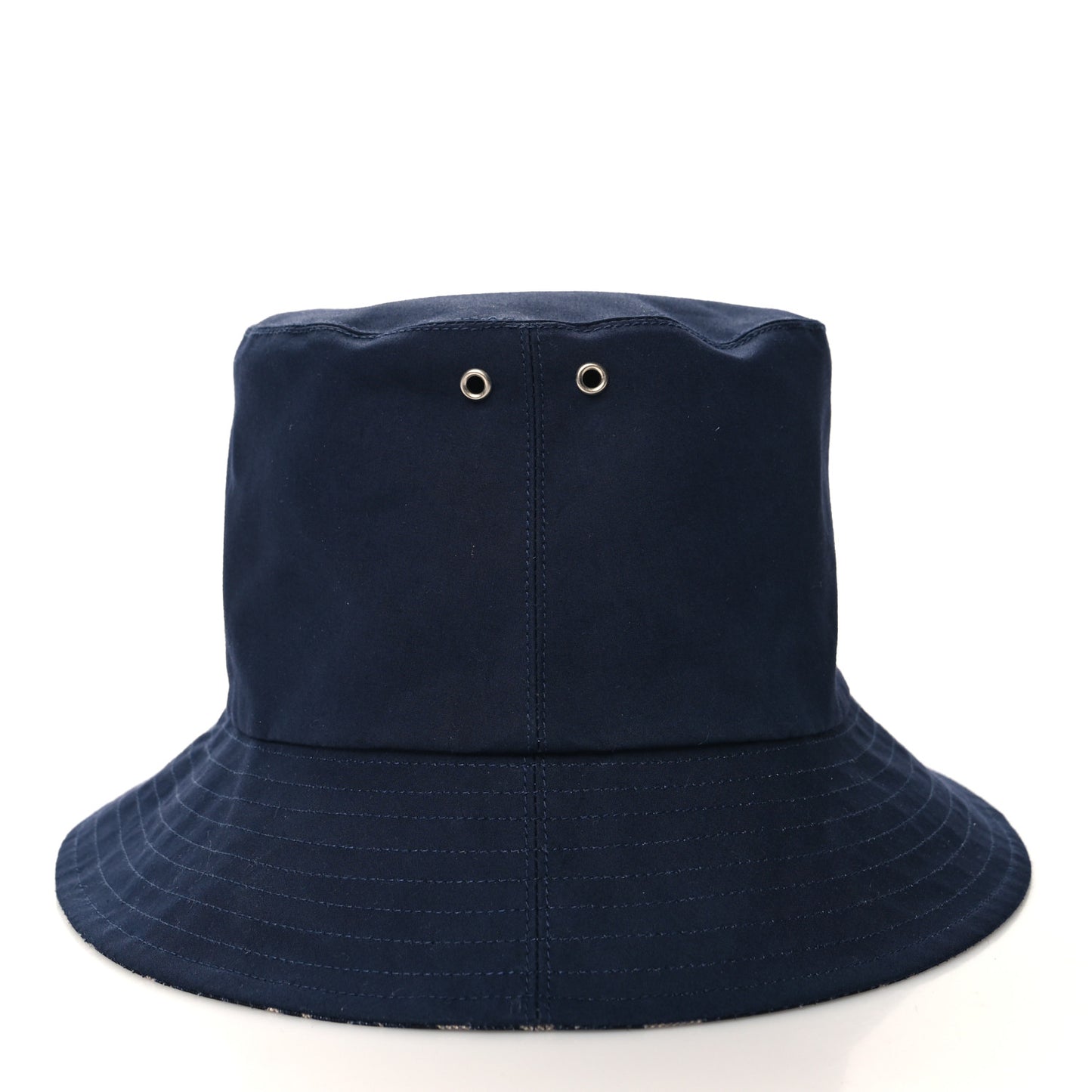 Oblique Reversible Teddy-D Brim Bucket Hat Blue