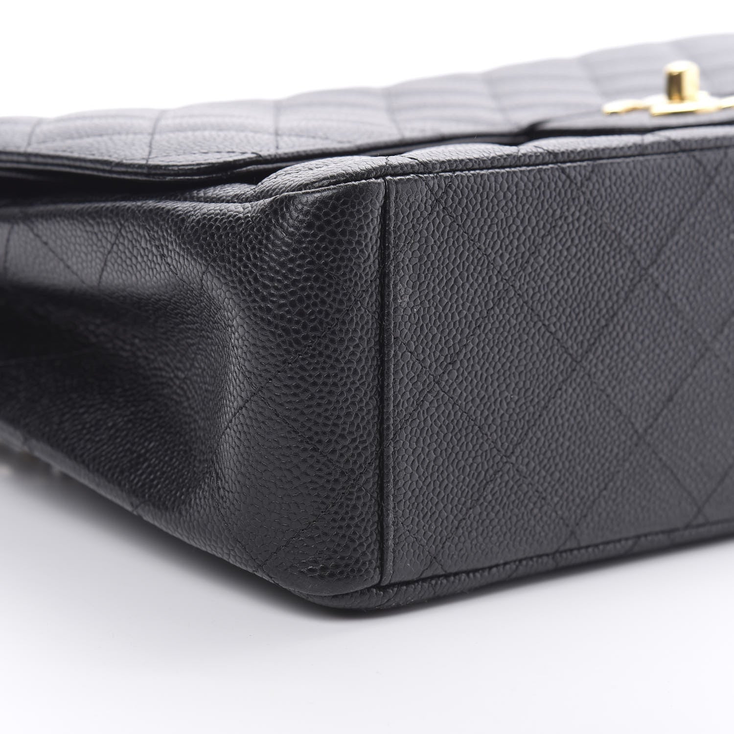 Chanel Caviar Quilted Maxi Double Flap Black 9 of 10