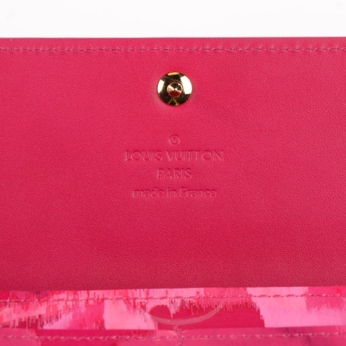 Vernis Ikat Sarah Wallet Rose Indien
