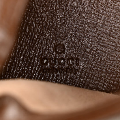 Gucci GG Supreme Monogram Azalea Calfskin Web Mini Jackie 1961 Hobo Beige Ebony Brown Sugar 6 of 10