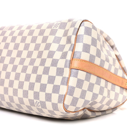 Louis Vuitton Damier Azur Speedy Bandouliere 30 9 of 10