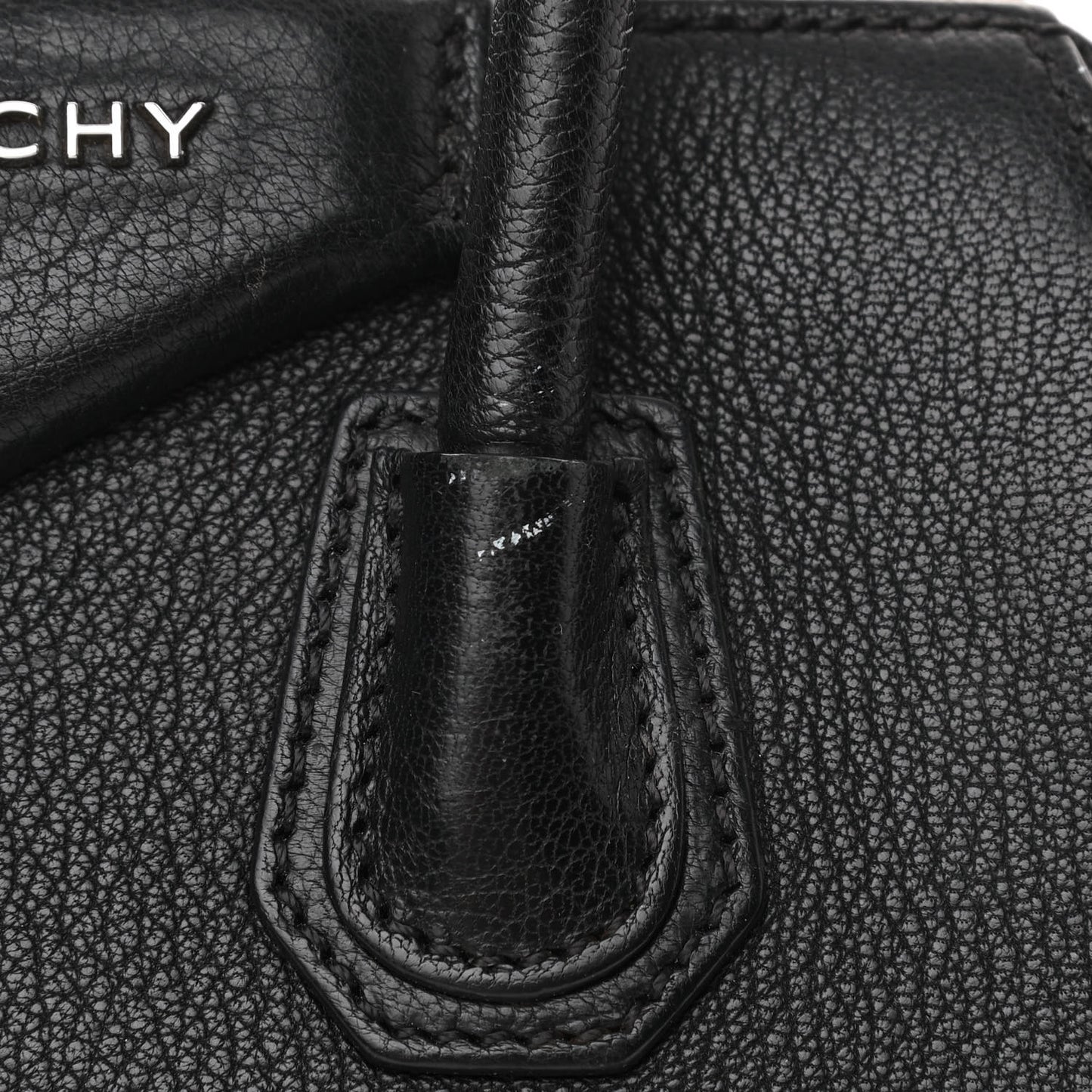Sugar Goatskin Mini Antigona Black