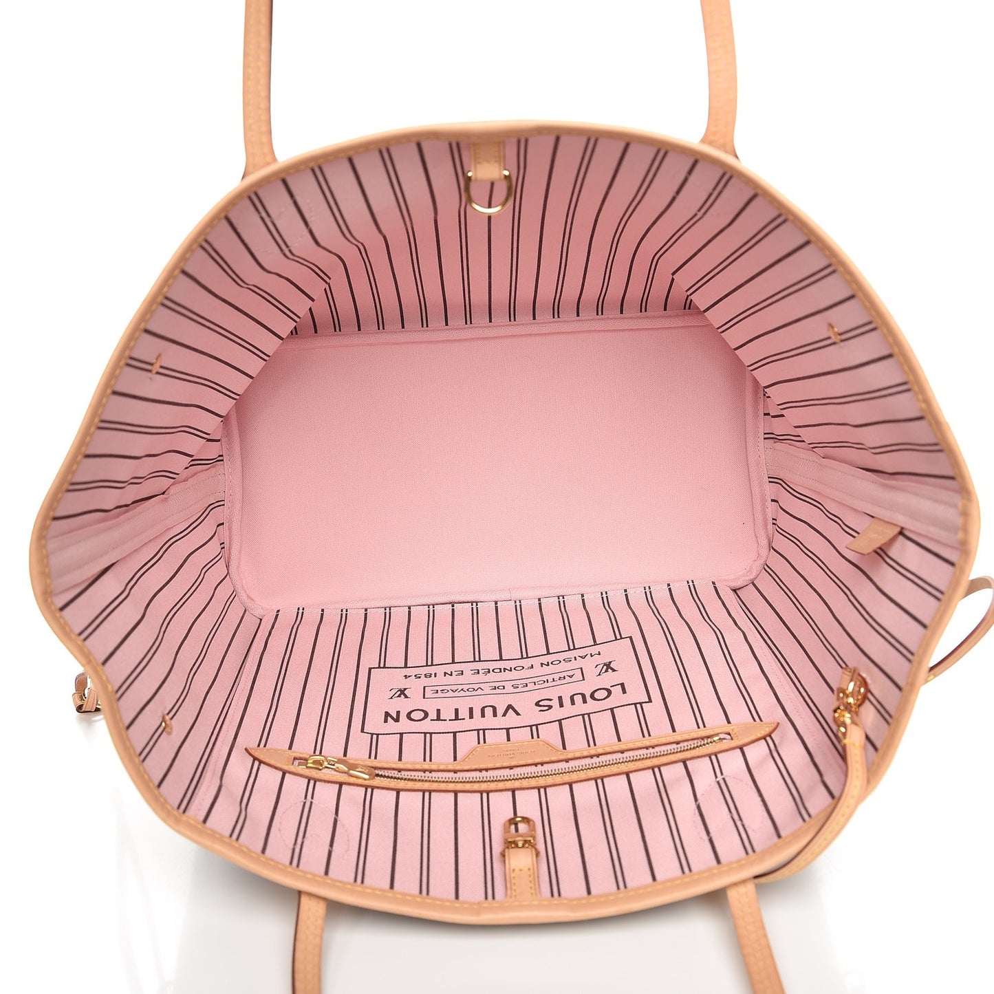 Monogram Neo Neverfull MM Rose Ballerine