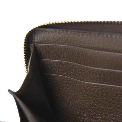 Gucci GG Supreme Monogram Web Ophidia Zip Around Wallet Brown 6 of 8
